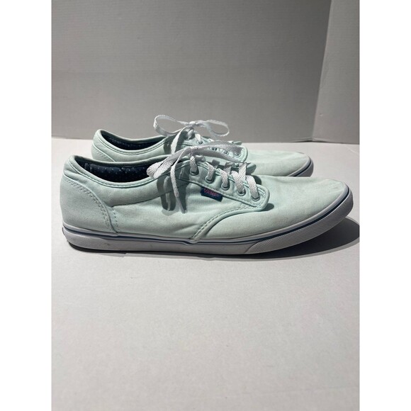 Vans Off The Wall Women’s Sneakers Size 11 Light Green - Picture 1 of 10